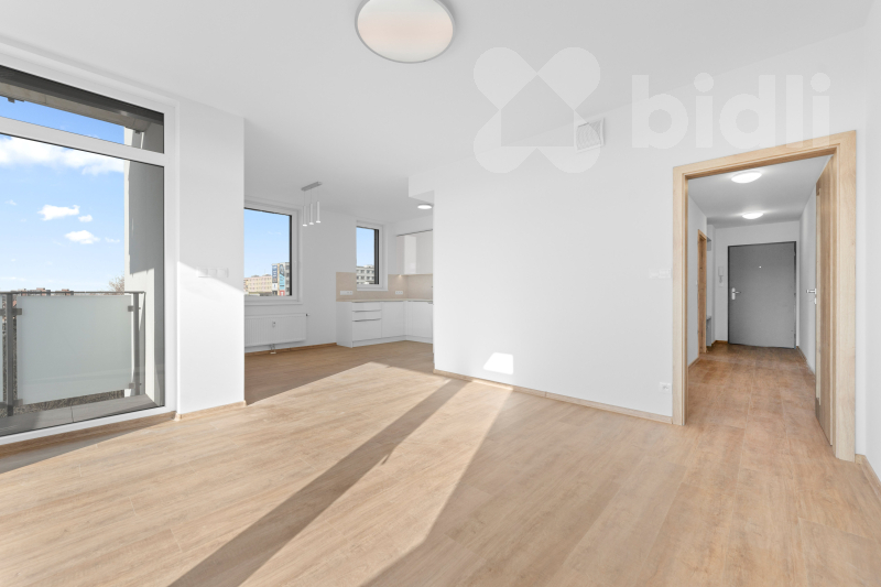 obývací pokoj + kuchyň