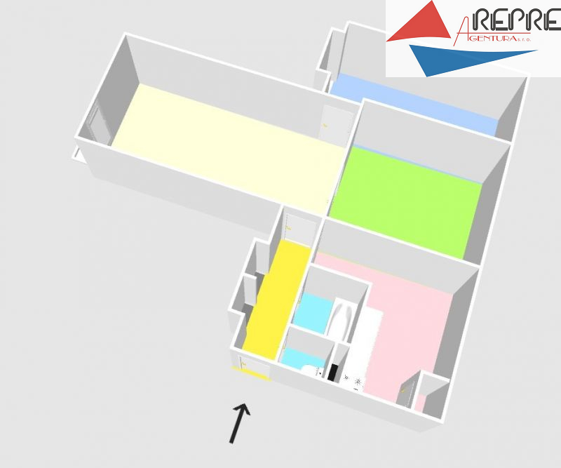 Litoměřice - prodej bytu 3+1+balkon