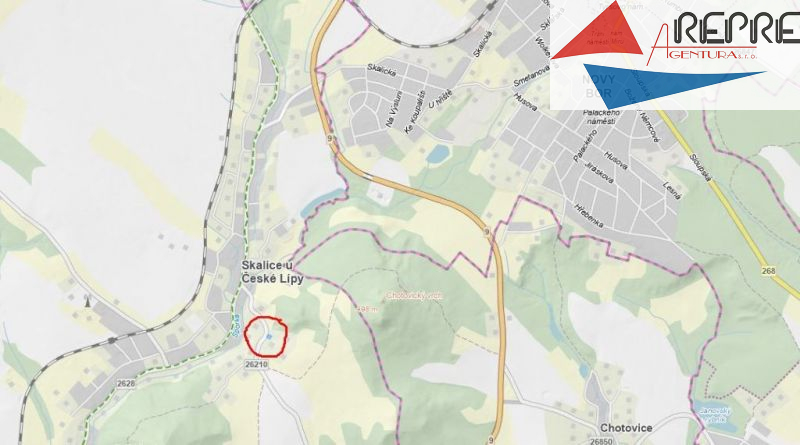 Skalice u České Lípy - prodej chaty