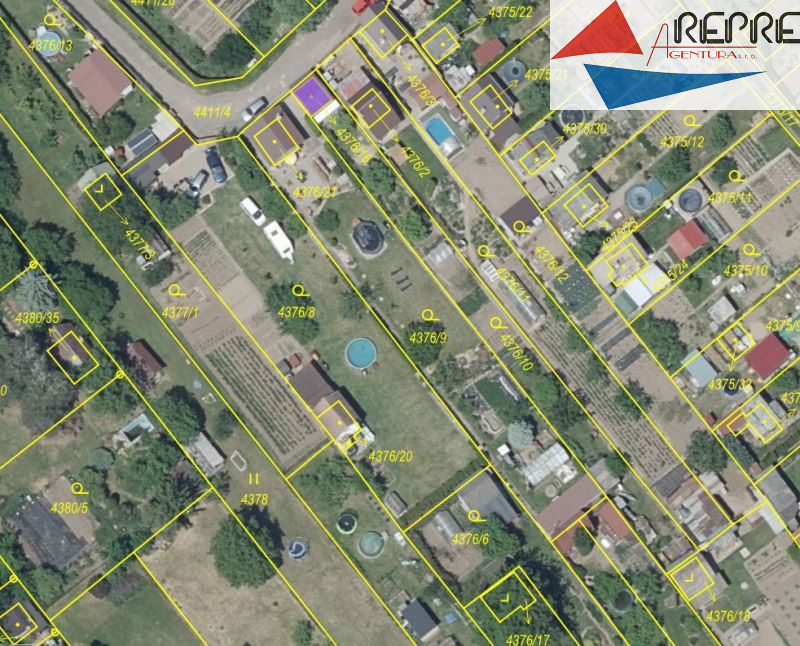 Louny - prodej zahrady