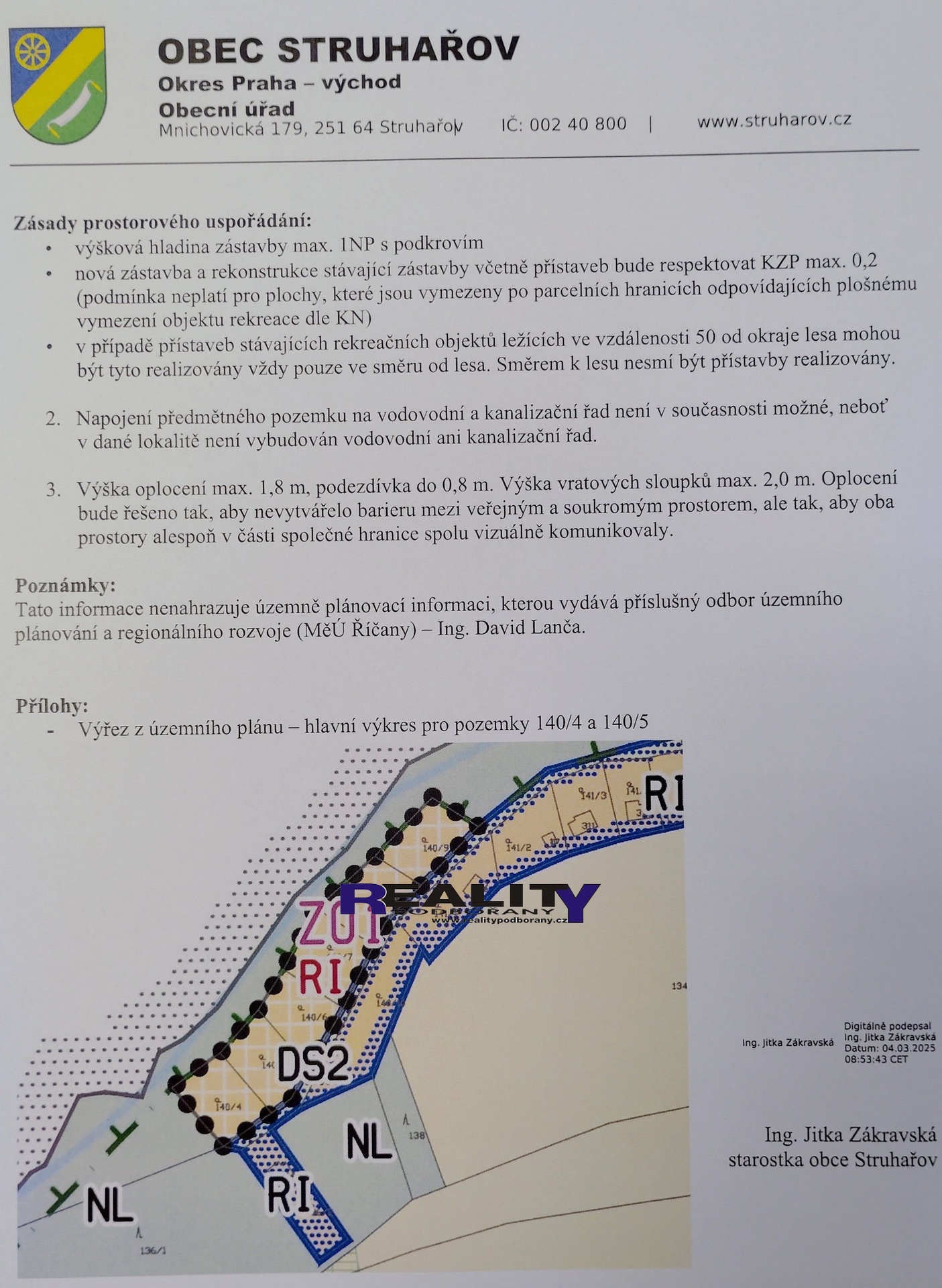 Prodej zahrady Struhařov 1 599 000 Kč, foto 12