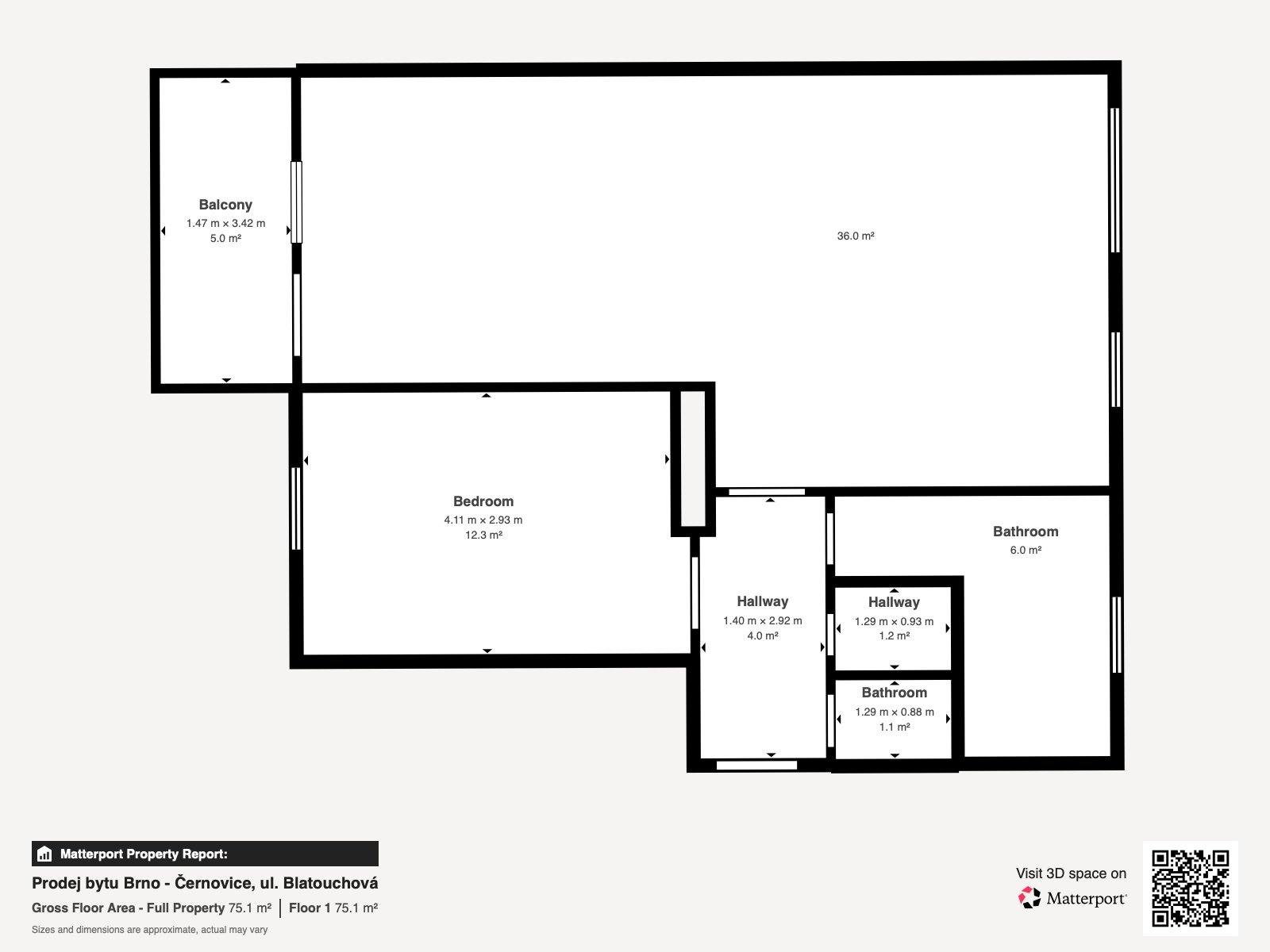 Prodej bytu Brno - ernovice ul Blatoucho - Floor 1