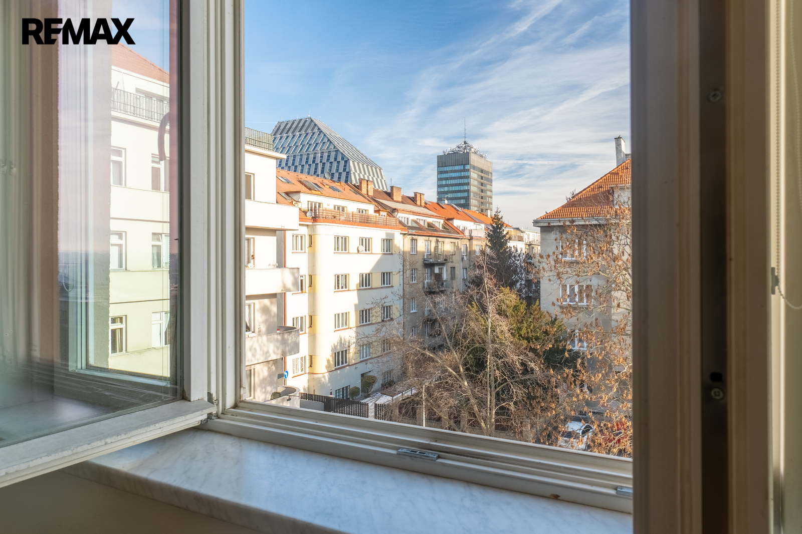 Pohled do vnitrobloku