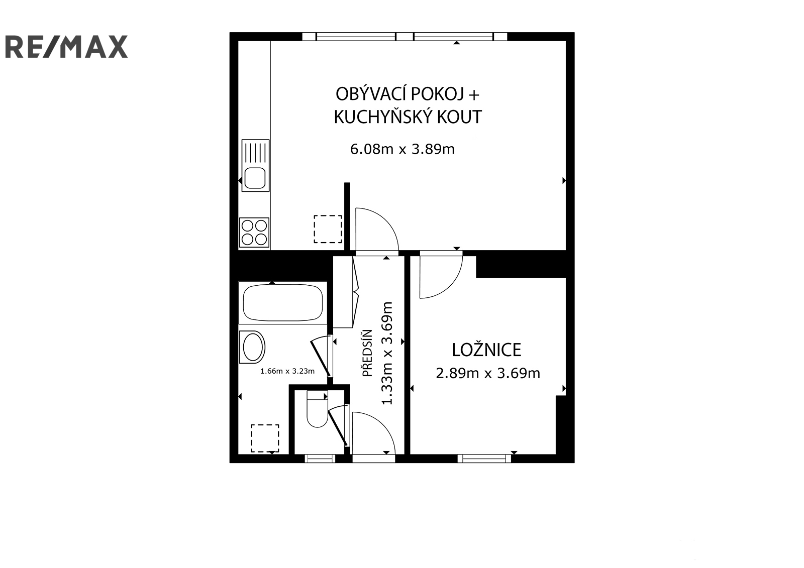 Pudorysny planek bytu
