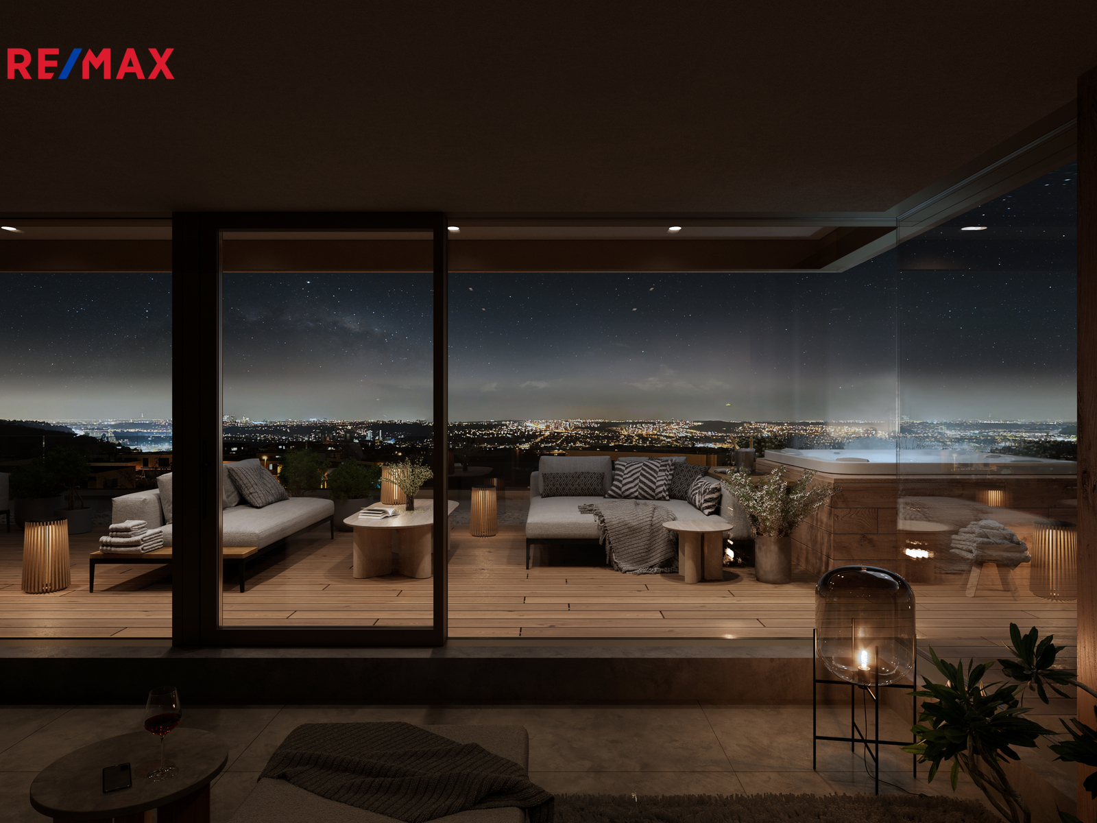 Vizualizace - terasa