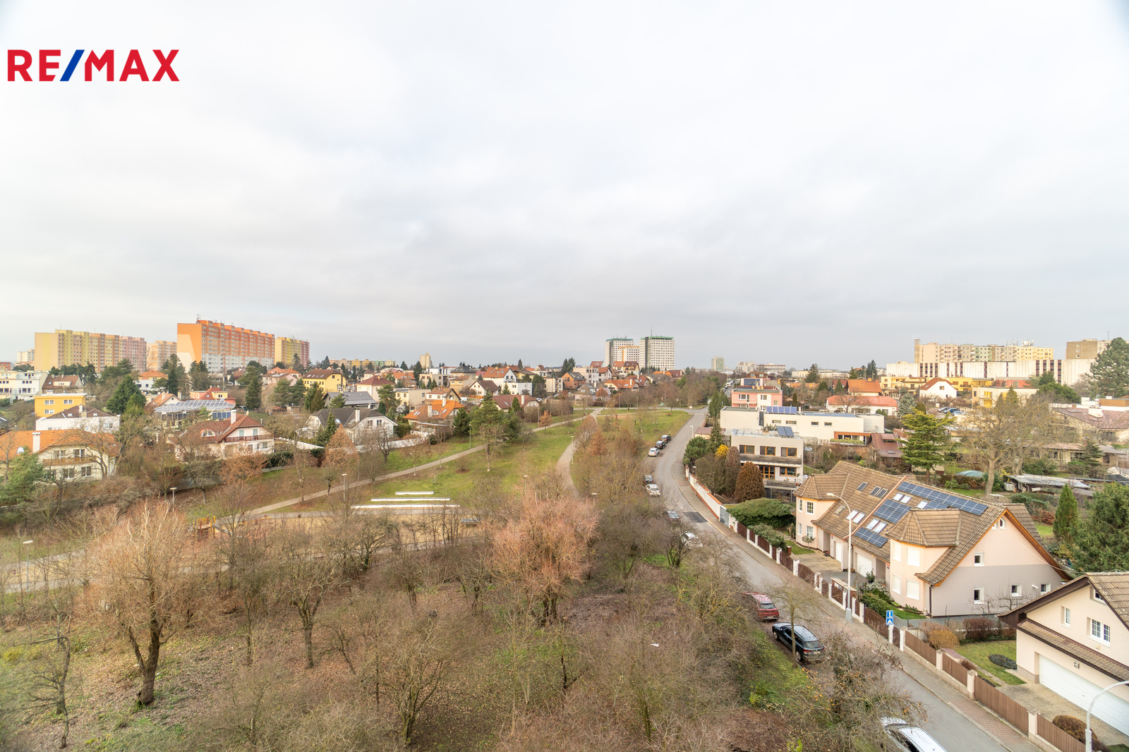 Výhled z kuchynského okna