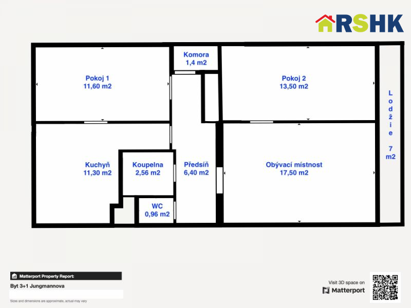 Prodej bytu 3+1 s lodžií a úžasným výhledem