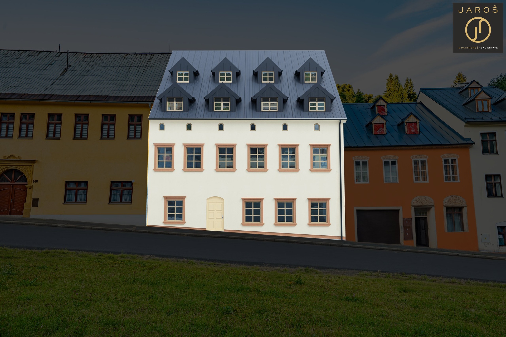 Přední pohled