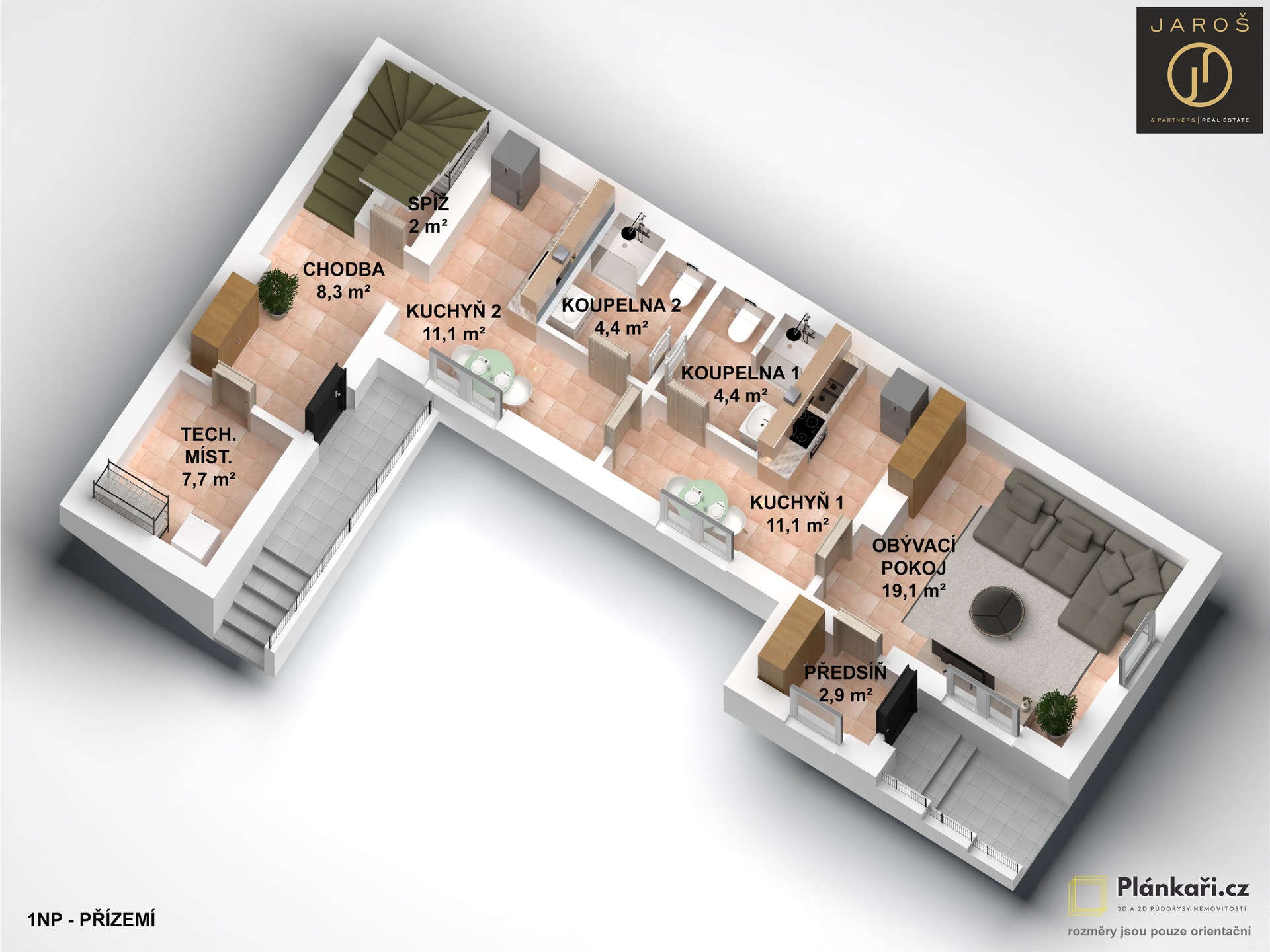 3D pud_RD Hostivice_1NP