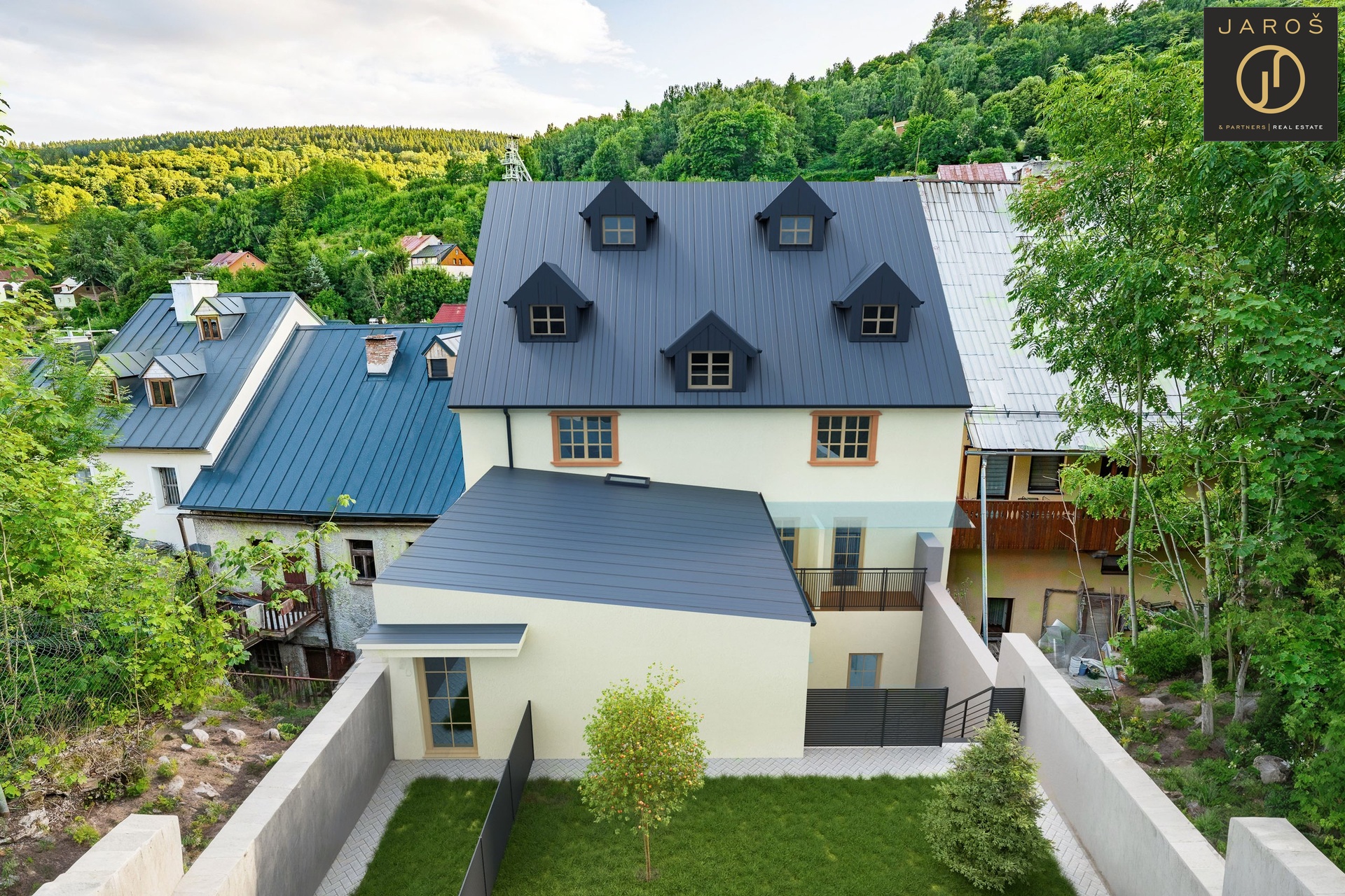 Zadní pohled