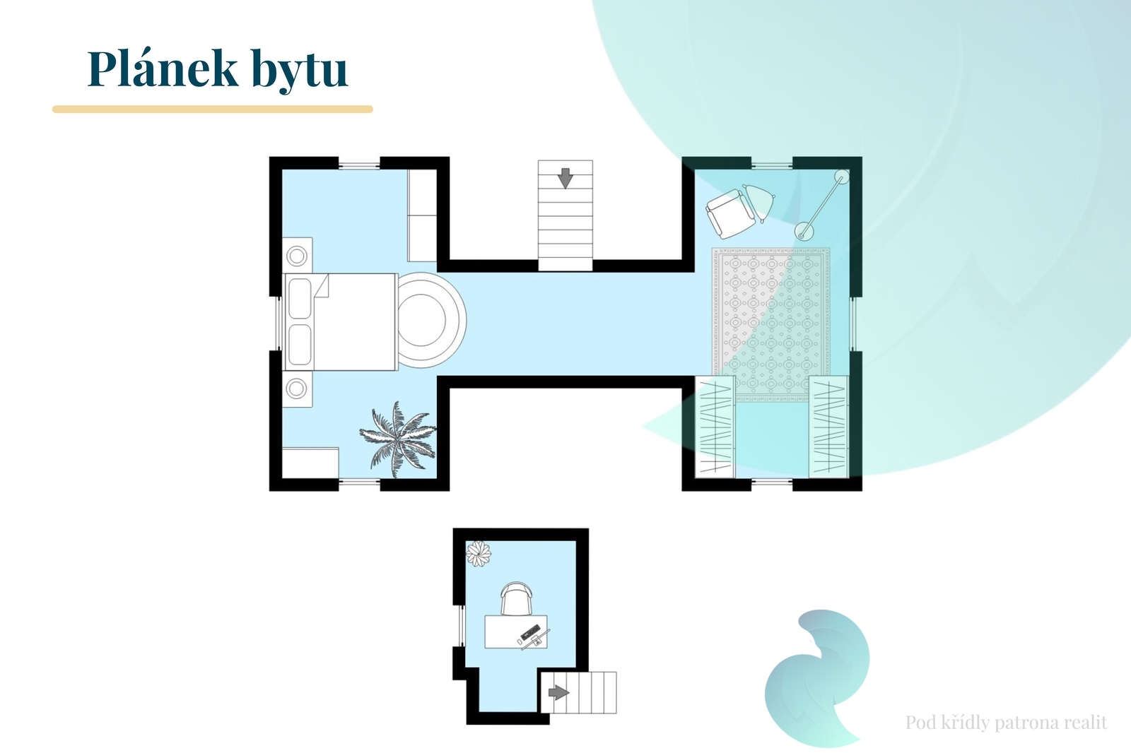 Plánek mezonetové části