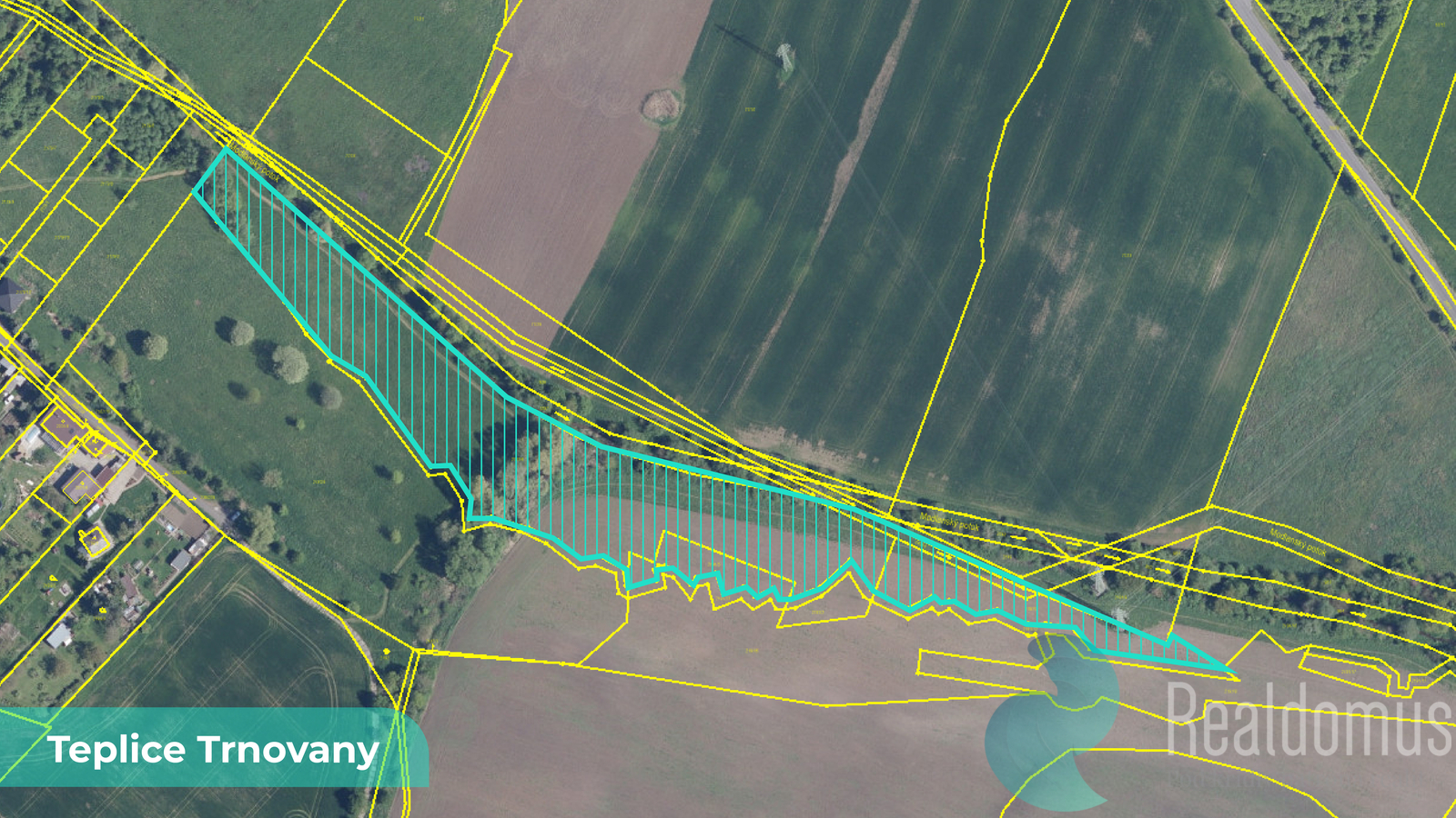 Prodej stavební parcely Teplice 170 000 Kč, foto 2