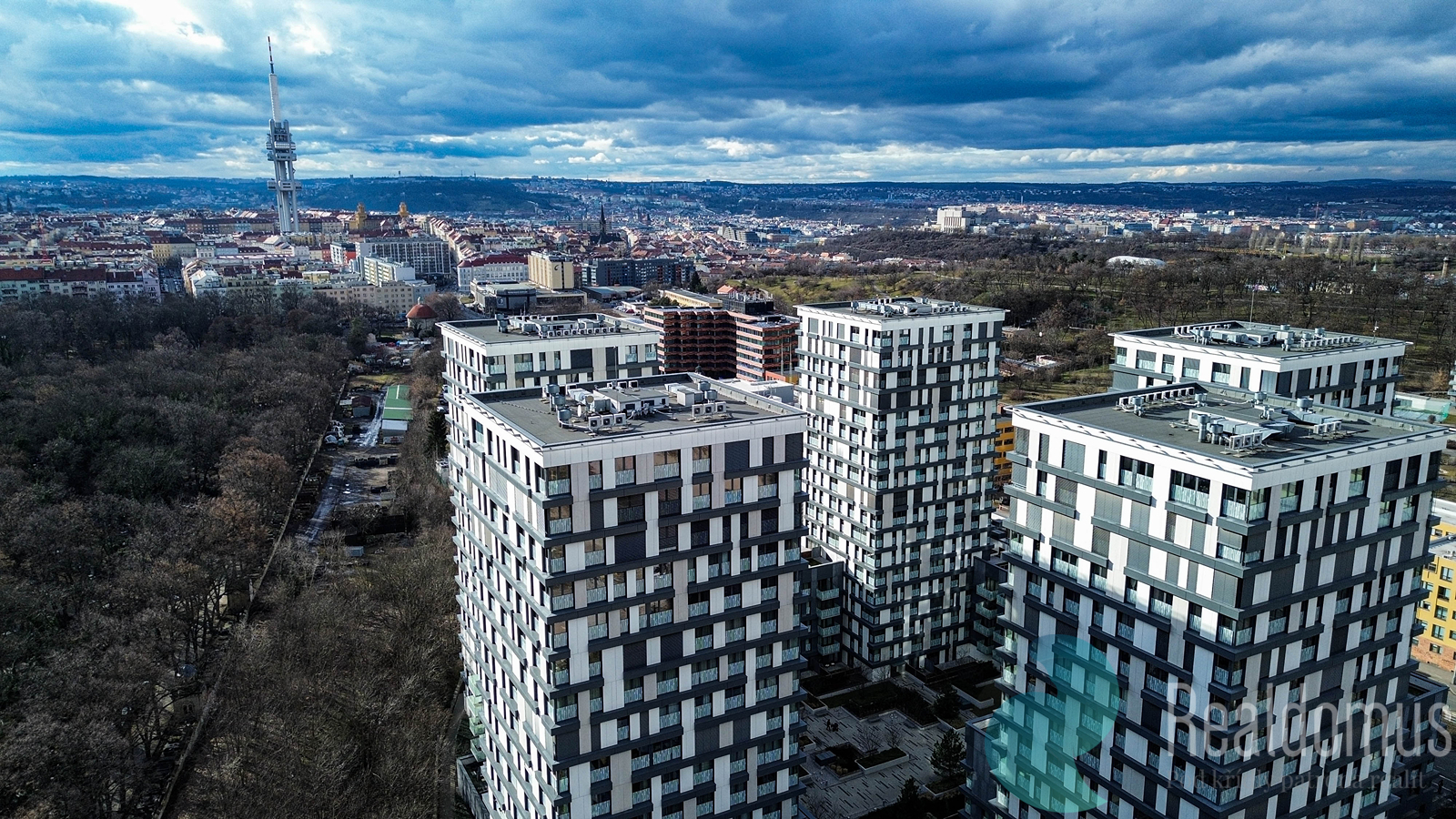 Pohled na komplex