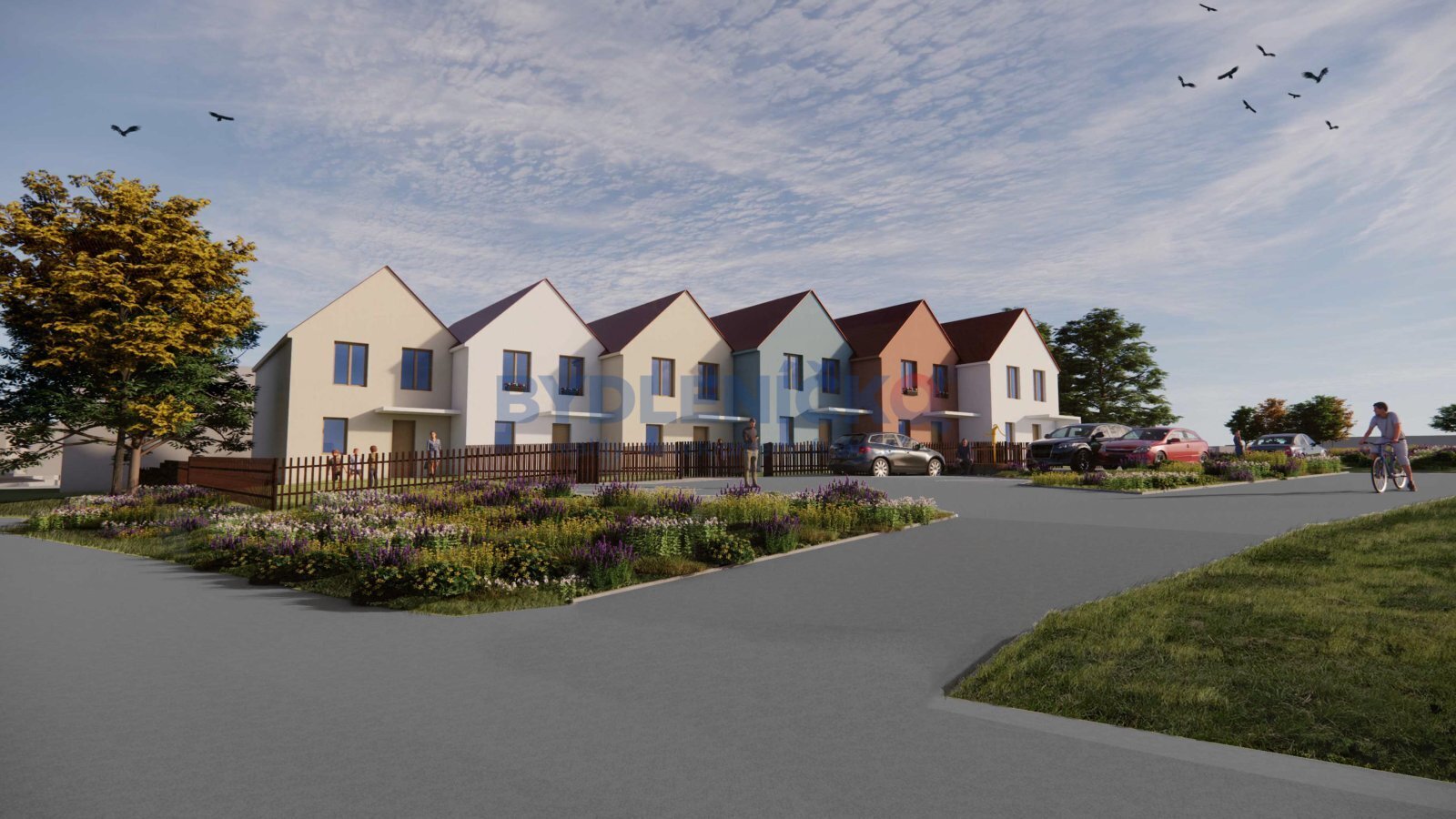 Prodej rodinného řadového domu 5+kk, 116 m2, Olešn