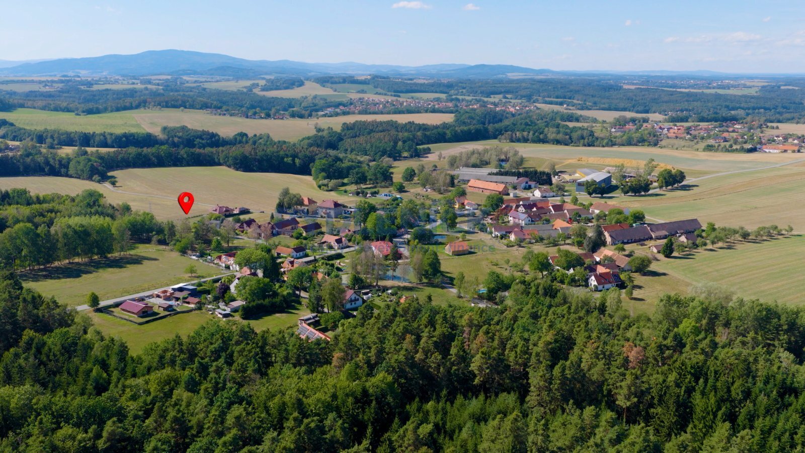 Prodej stavebního pozemku, 2 158 m2, Mokrý Lom, okres České Budějovice