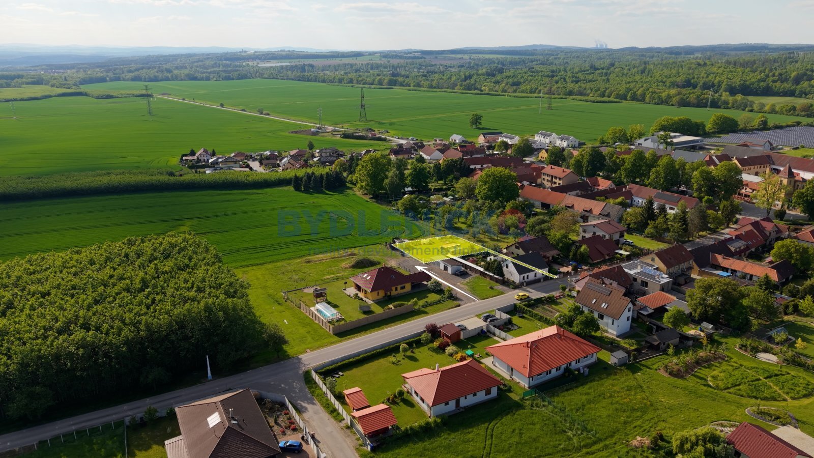Prodej stavebního pozemku 715 m2, Libníč u Č. Budějovic