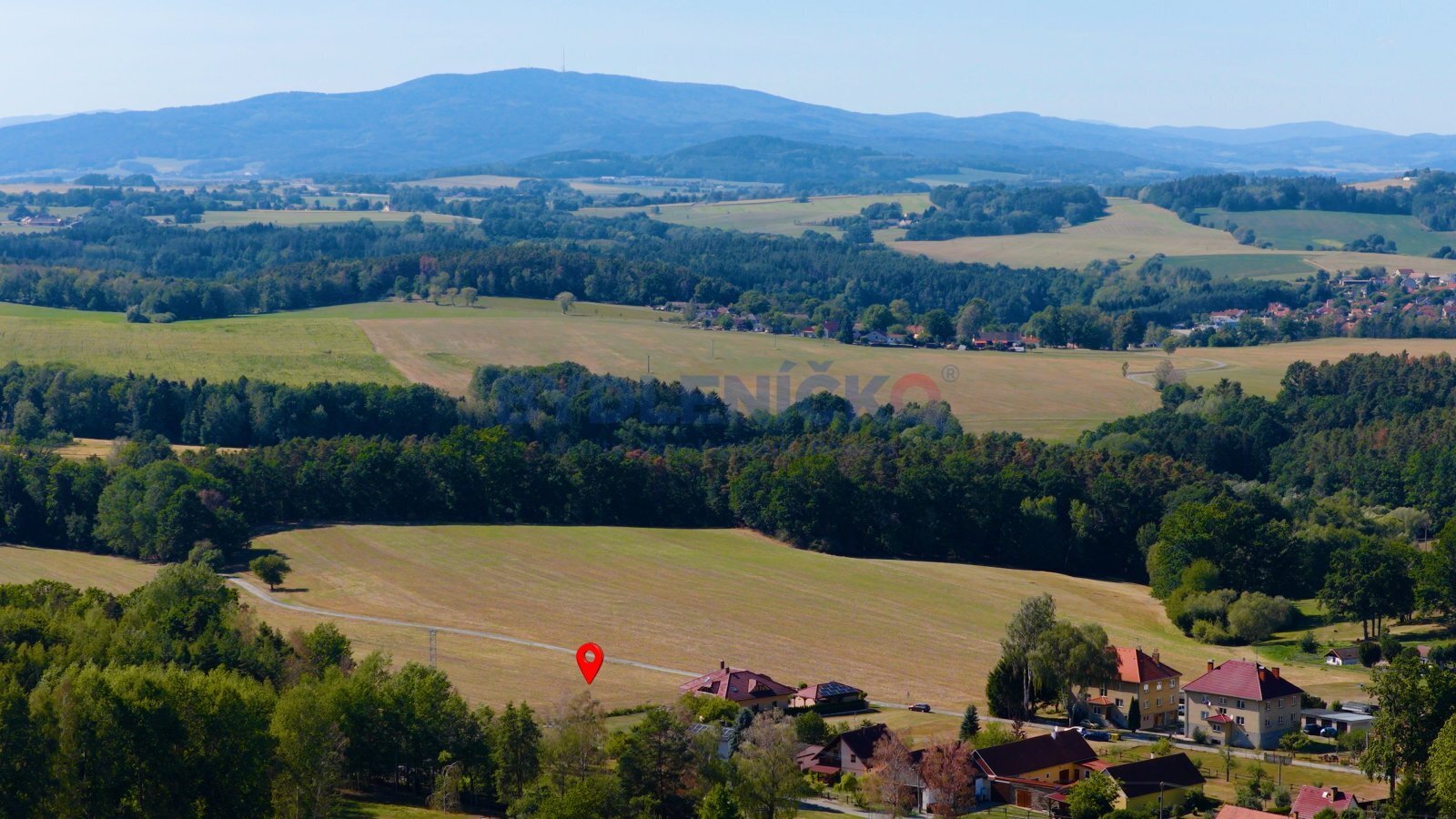 Prodej stavebního pozemku, 2 158 m2, Mokrý Lom, okres České Budějovice