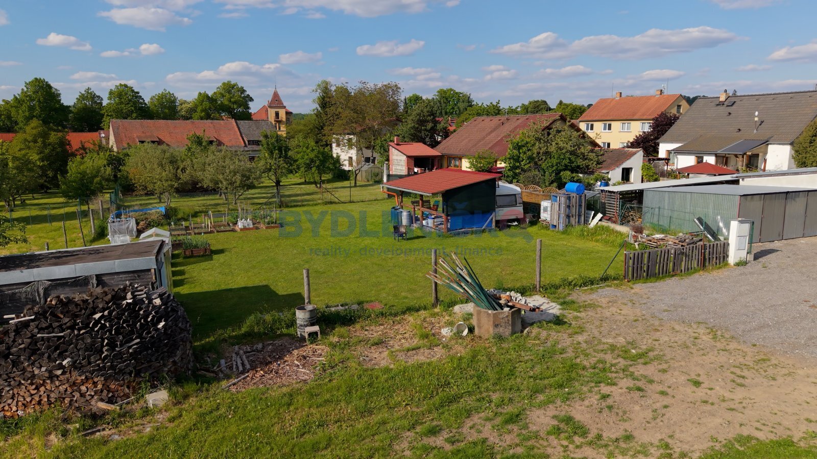 Prodej stavebního pozemku 715 m2, Libníč u Č. Budějovic