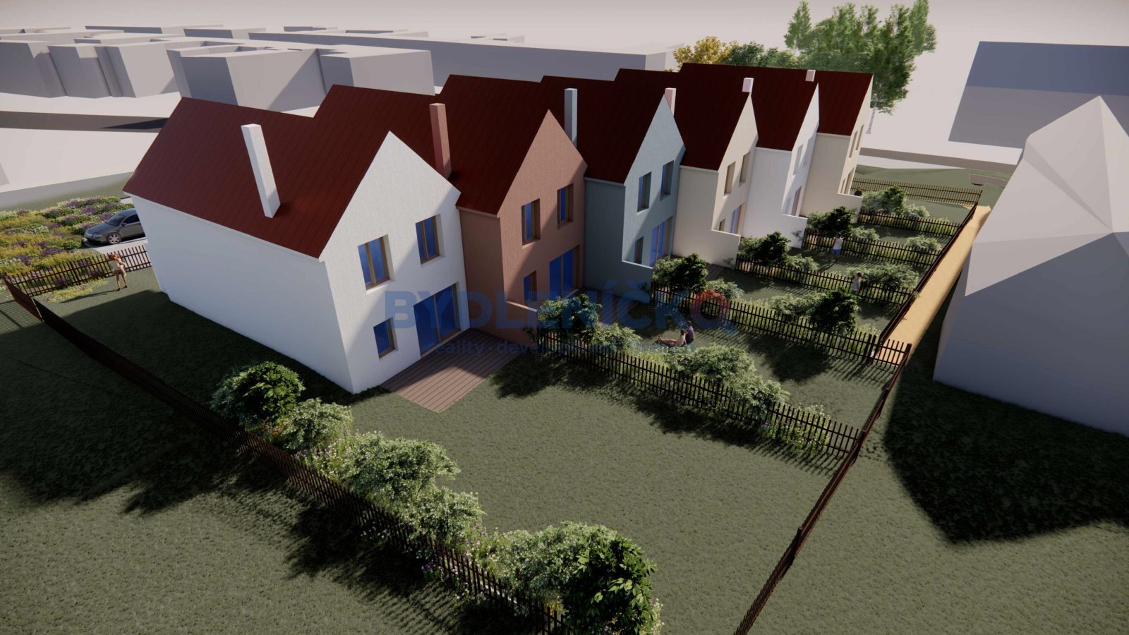 Prodej rodinného řadového domu 5+kk, 116 m2, Olešn