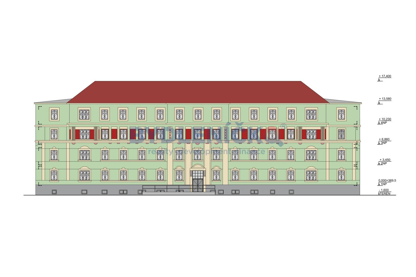 Prodej projektu se stavebním povolením na rekonstr