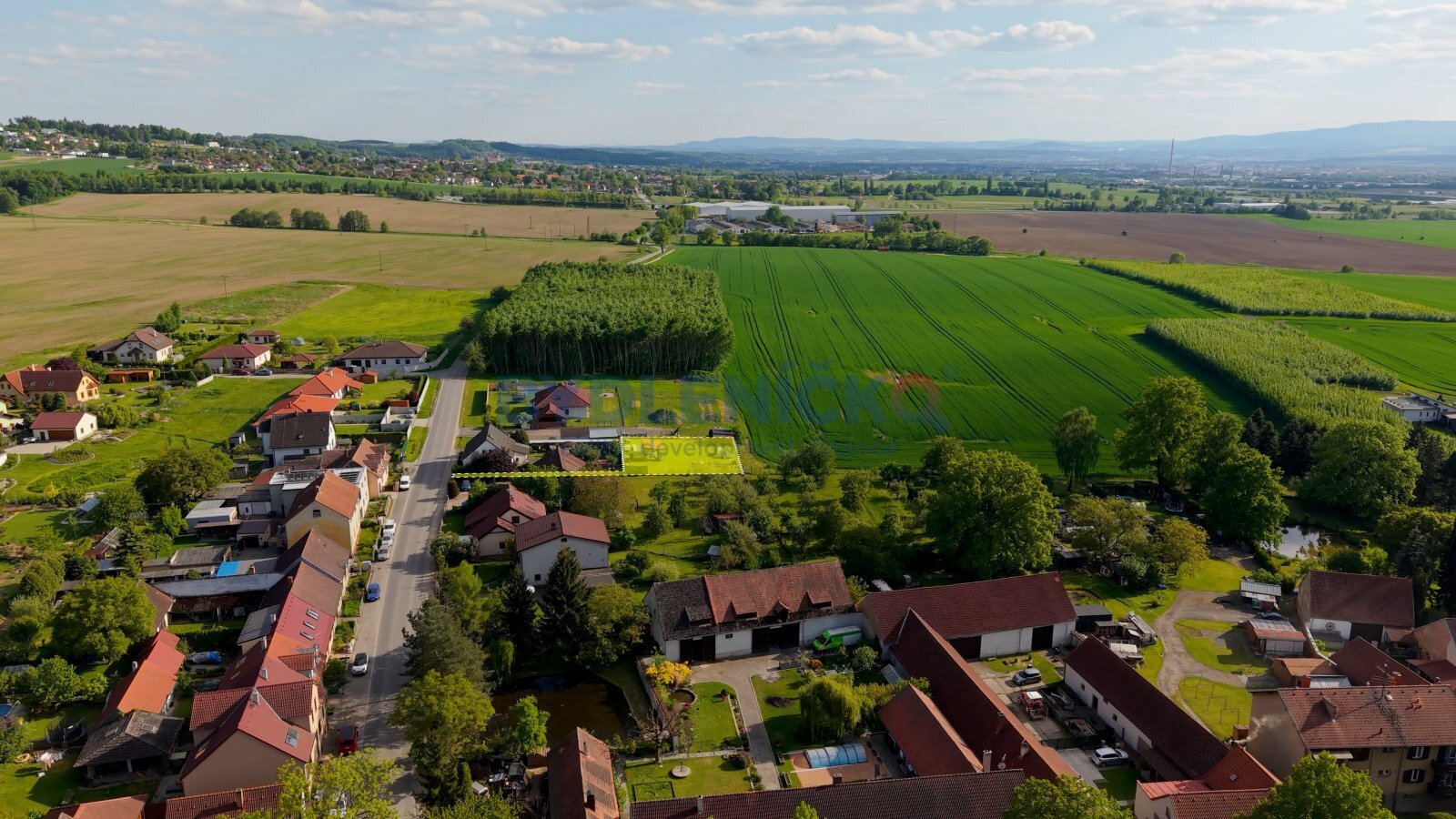 Prodej stavebního pozemku 715 m2, Libníč u Č. Budějovic