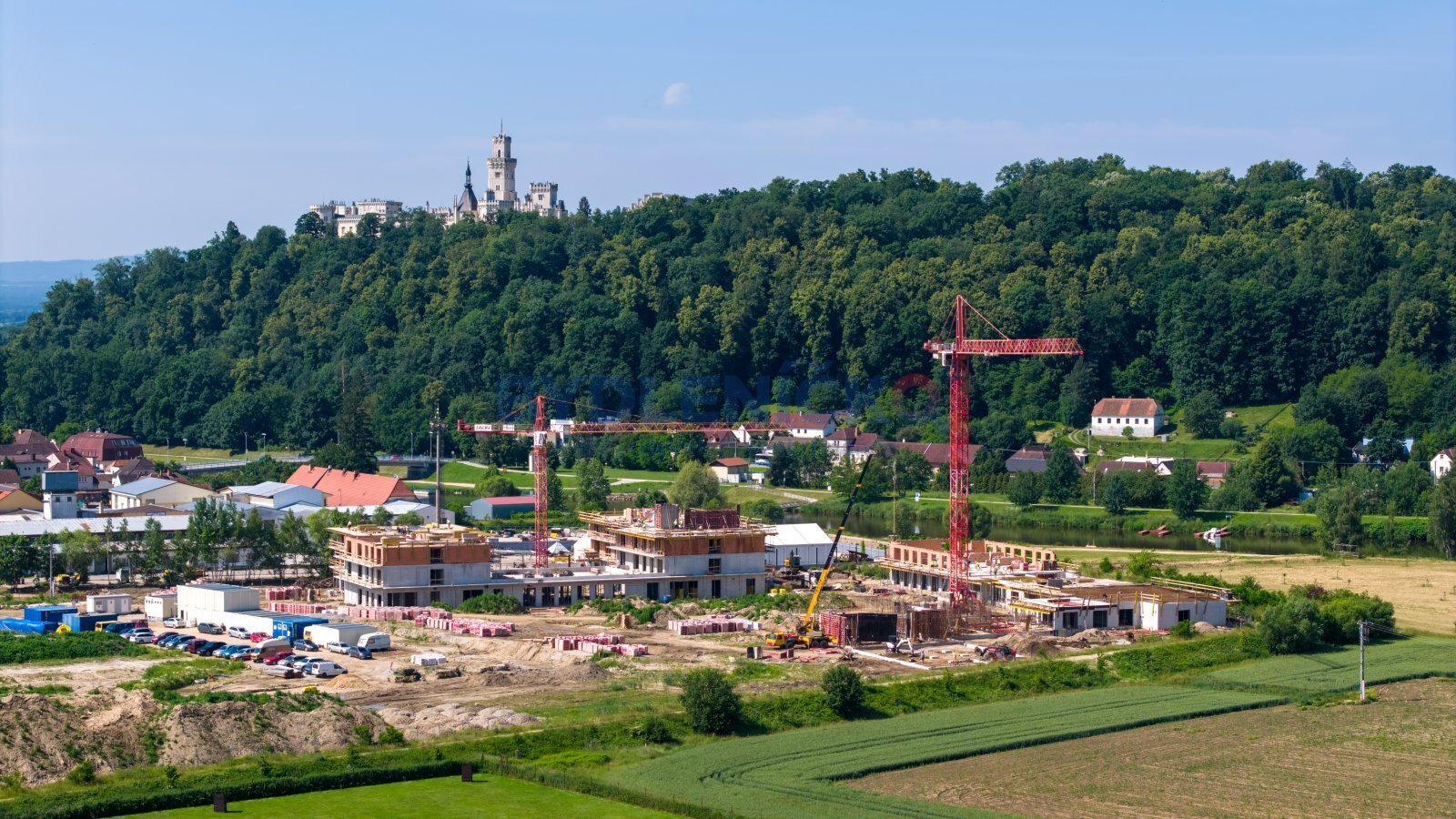 Prodej bytu 1+kk s balkonem, 42 m2, Hluboká nad Vltavou