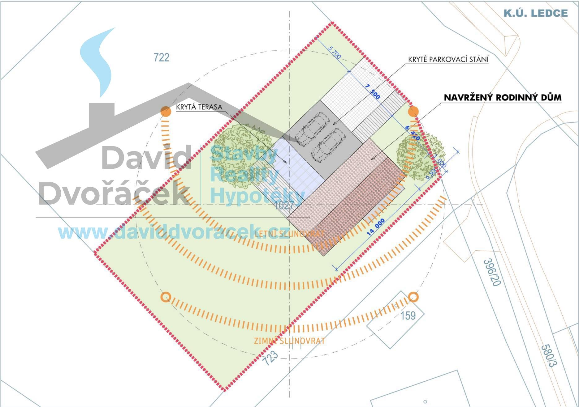 Architektonická studie (plán)