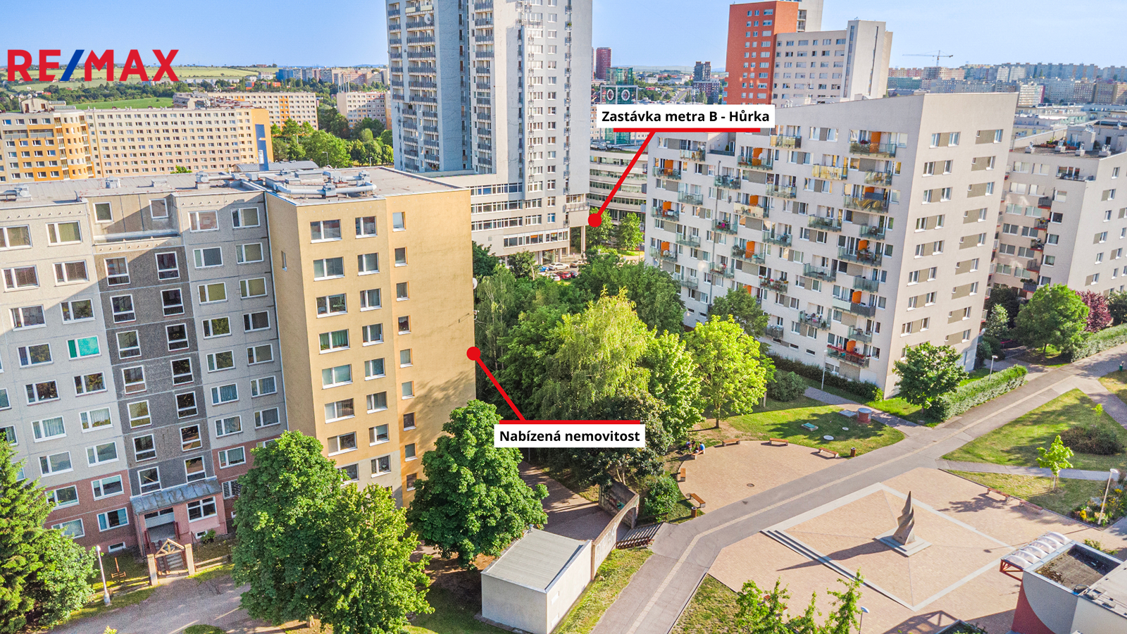 Pohled na dům a lokalitu