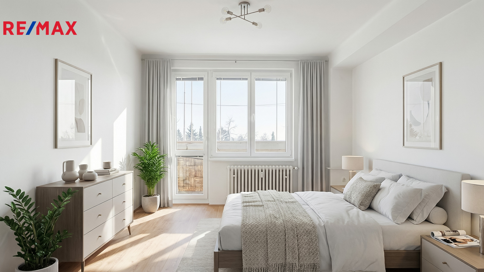 vizualizace ložnice