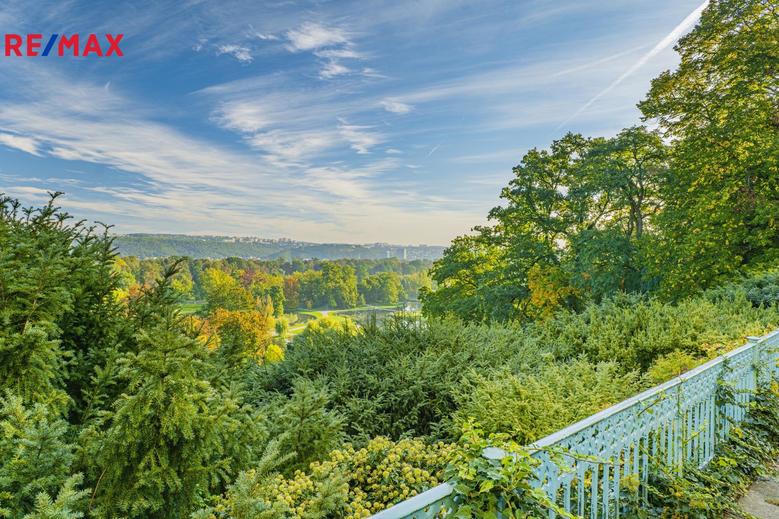Nedaleký park Stromovka