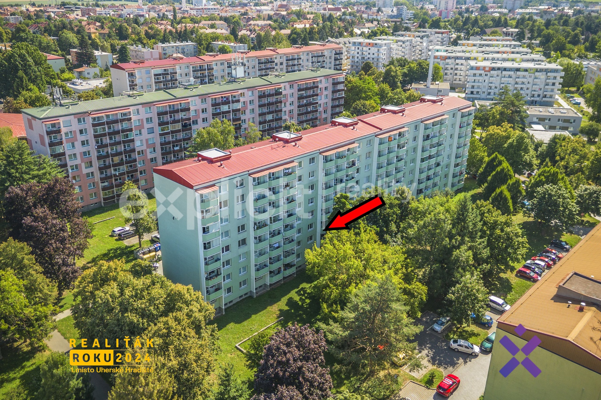 Prodej bytu 1+1 38 m2, Uherske Hradiste - okres Uh