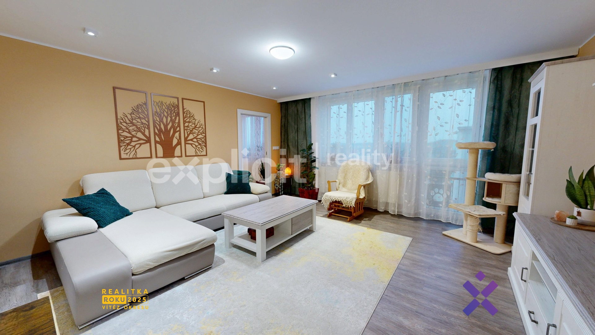 Pronájem bytu 3+1, 95 m&sup2; - ul. Družstevní, Kvasice