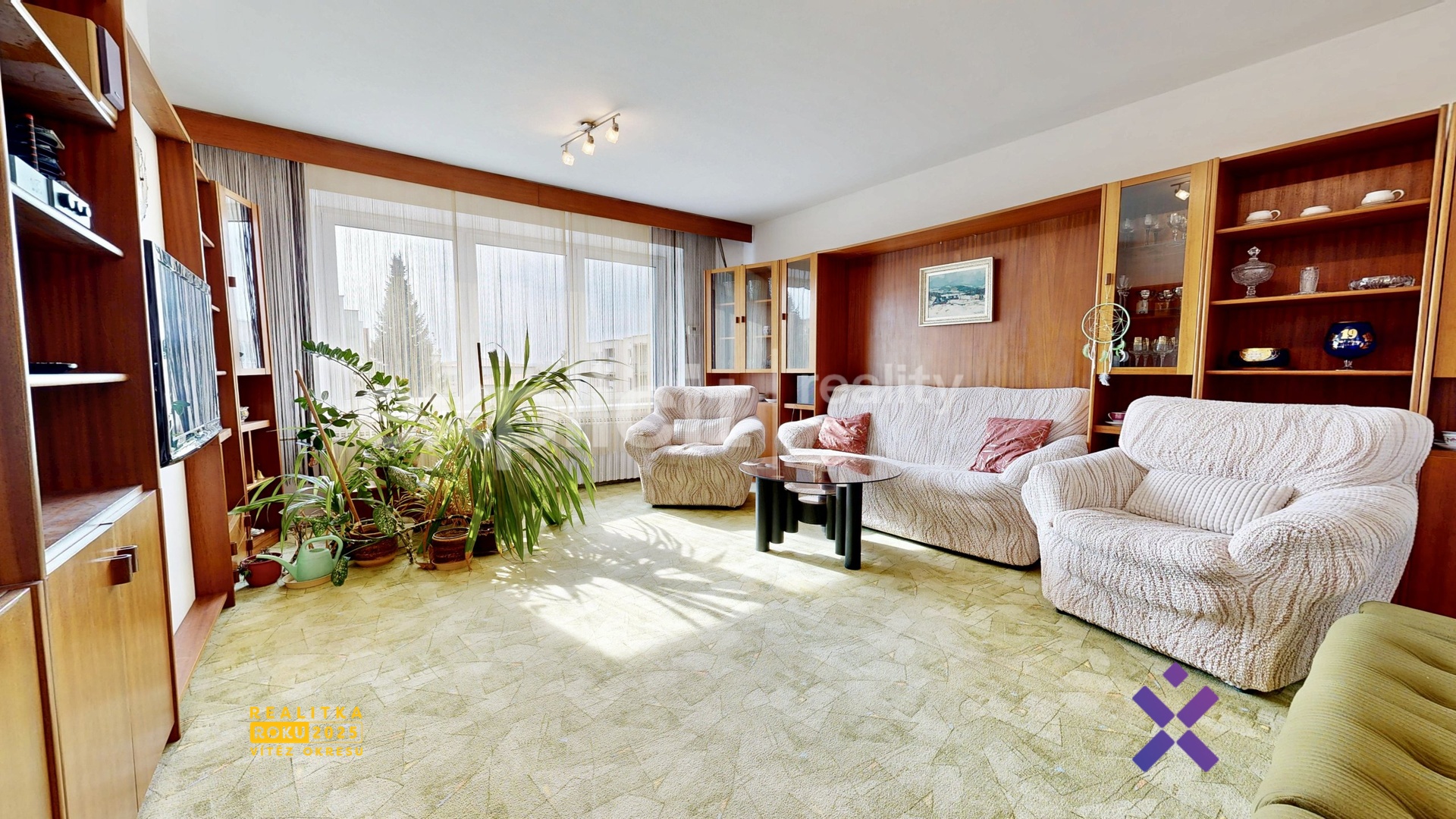 Pronájem zařízeného bytu 3+1 80 m&sup2;, Nivnice, 