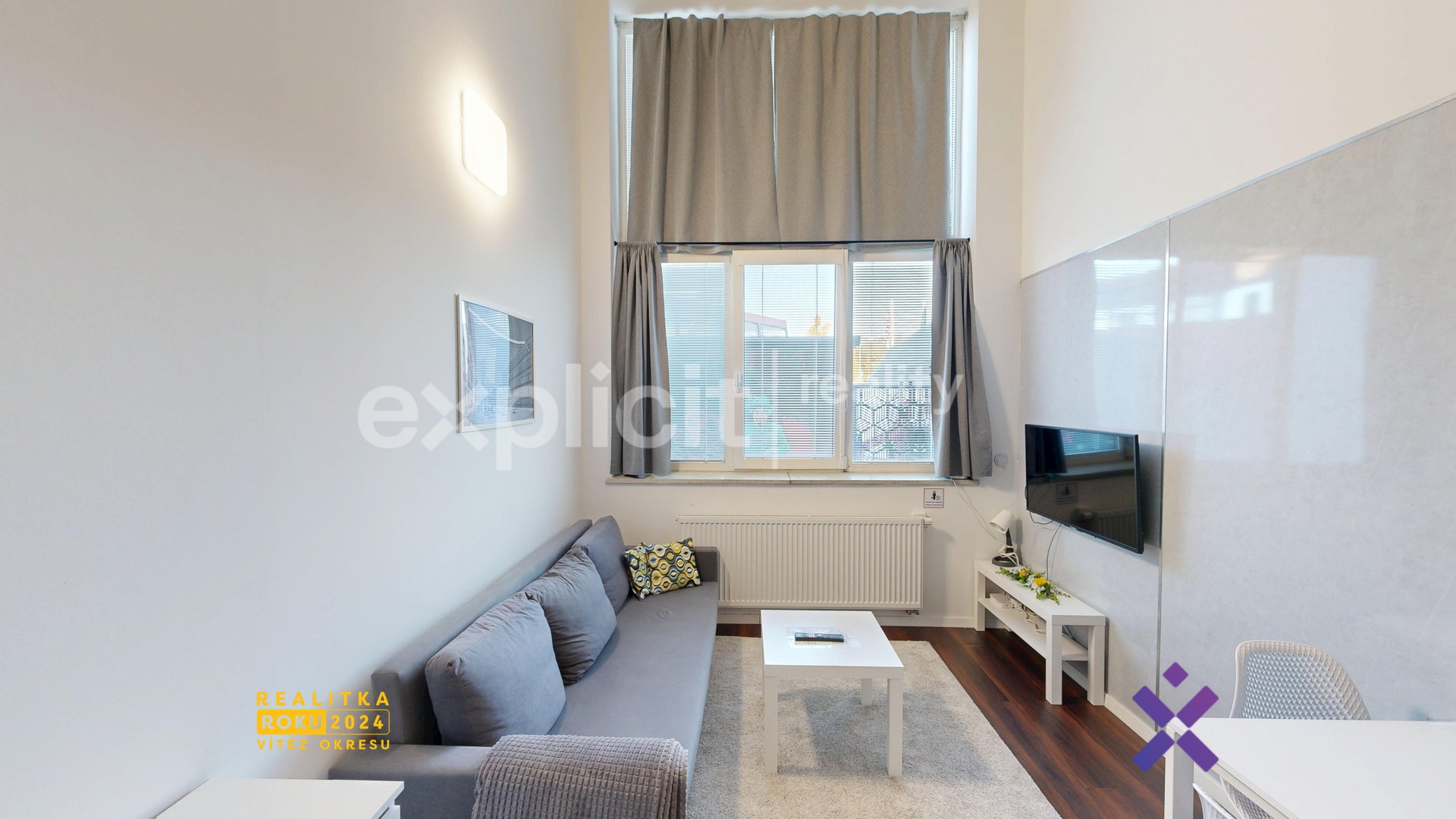 Pronájem ateliéru 1+kk, 45 m² - Zlín (Loft)
