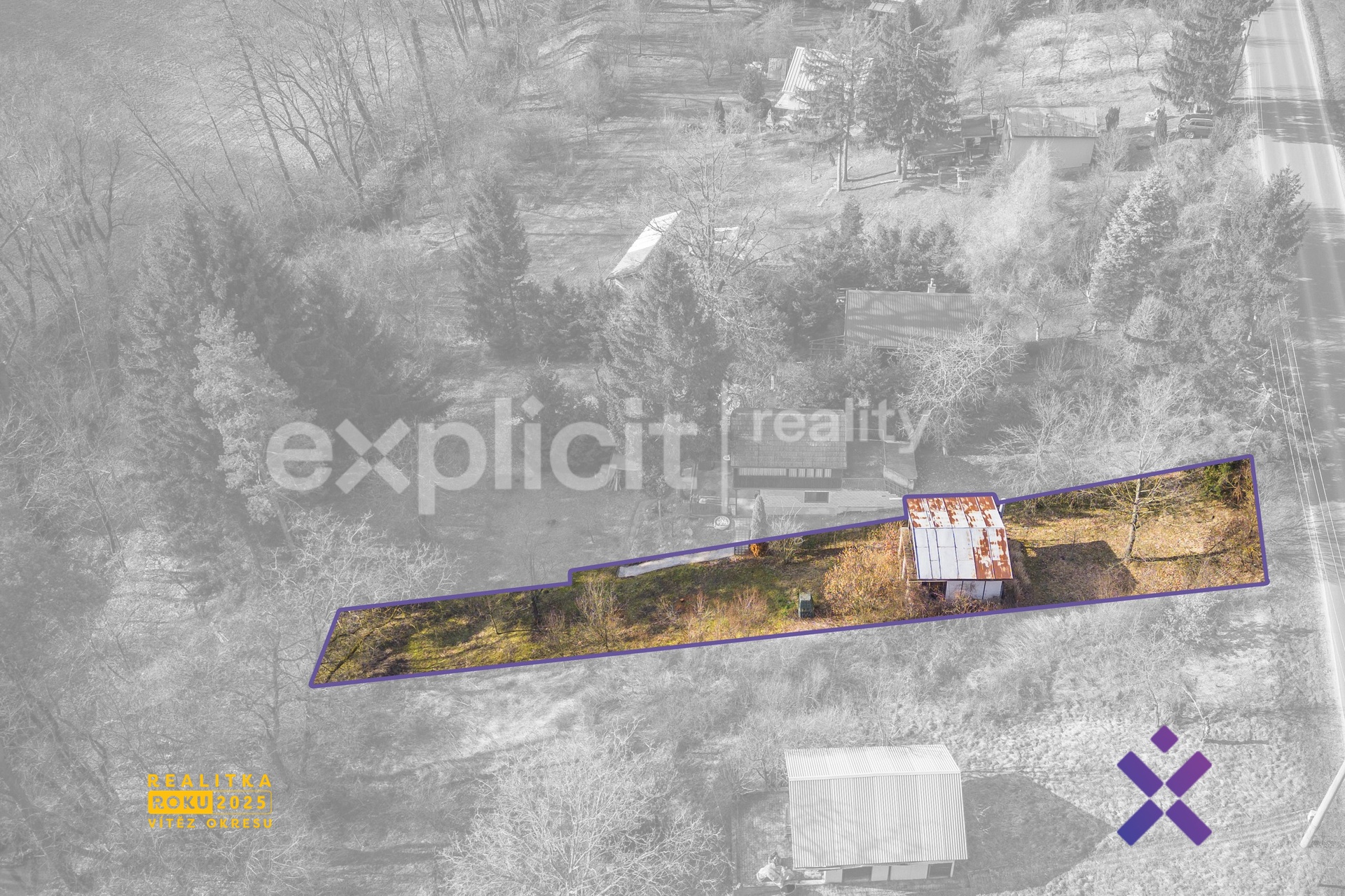 Prodej chaty 26 m&sup2;, pozemek 364 m&sup2;, Hluk