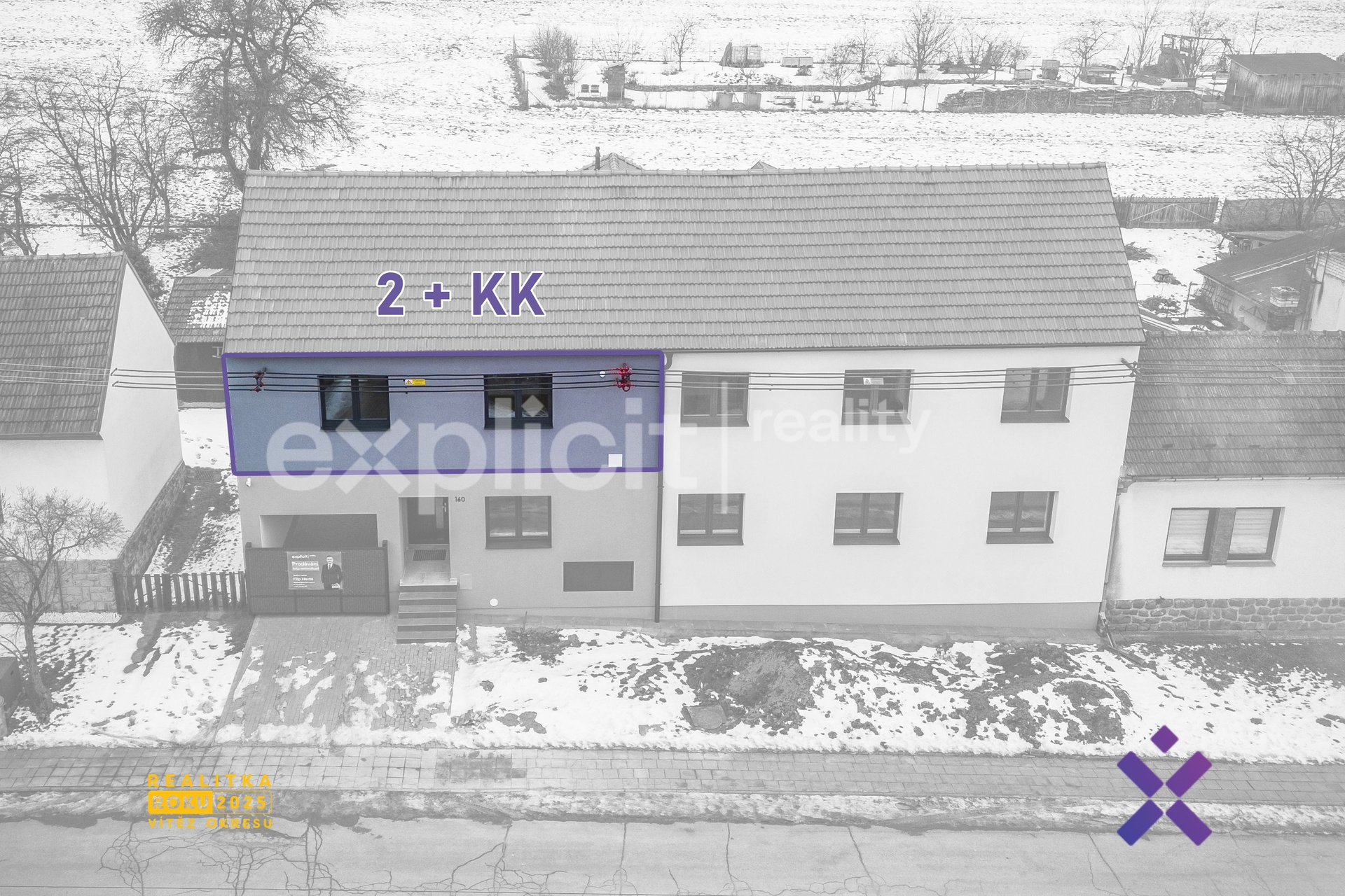Prodej bytu 2+kk 71 m2, Nezdenice, okres Uherske H