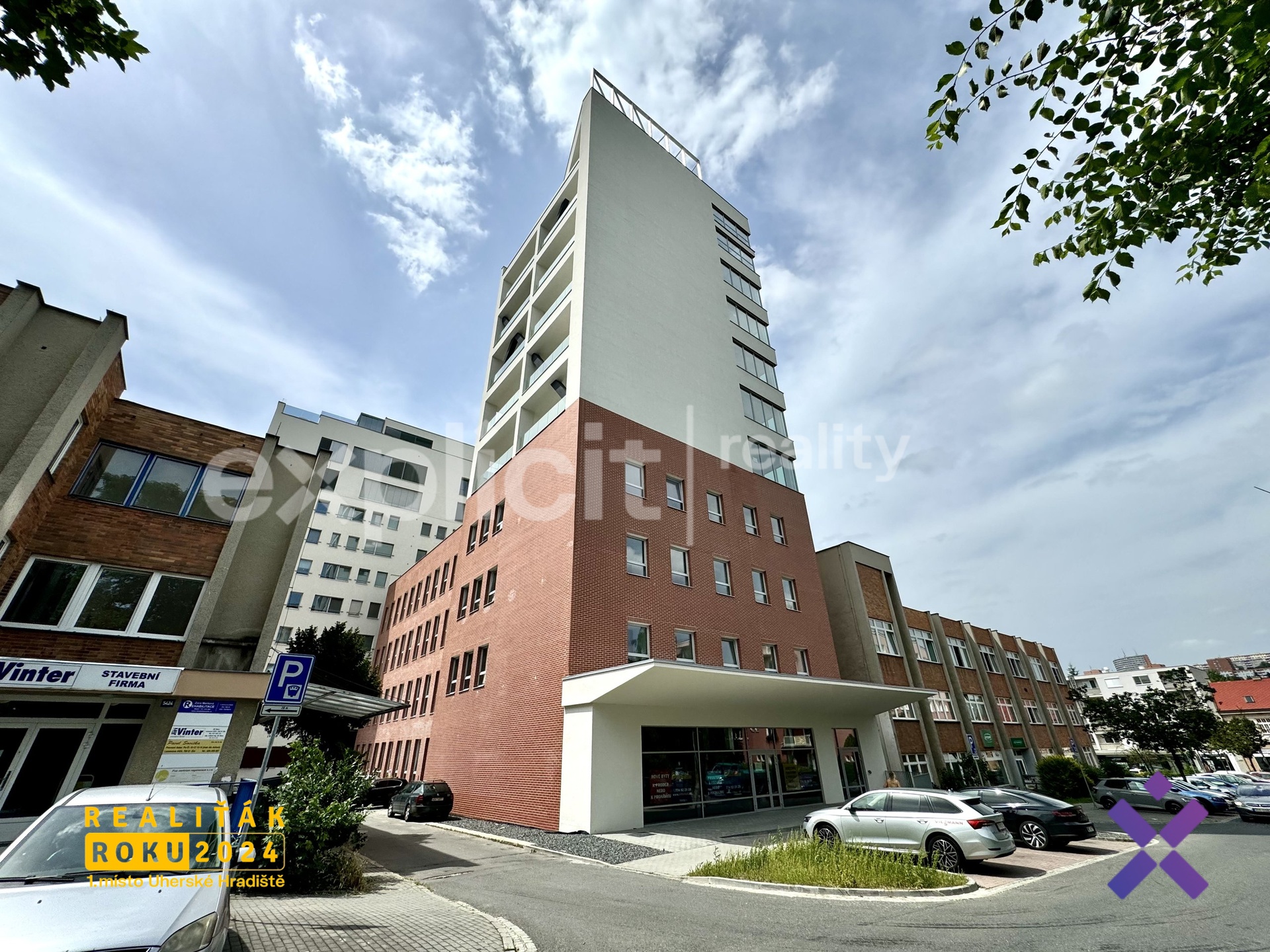 Pronajem Novostavba bytu 3+kk, 62 m² - Park Tower, Zlin, okres Zlin3