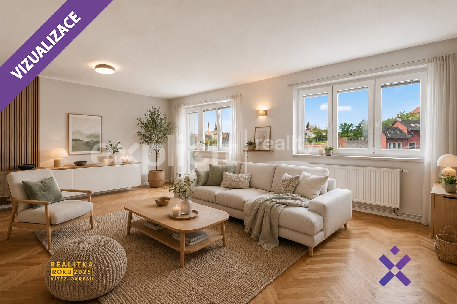 Prodej bytu 4+1 119 m&sup2;, zahrada 70 m&sup2; - 