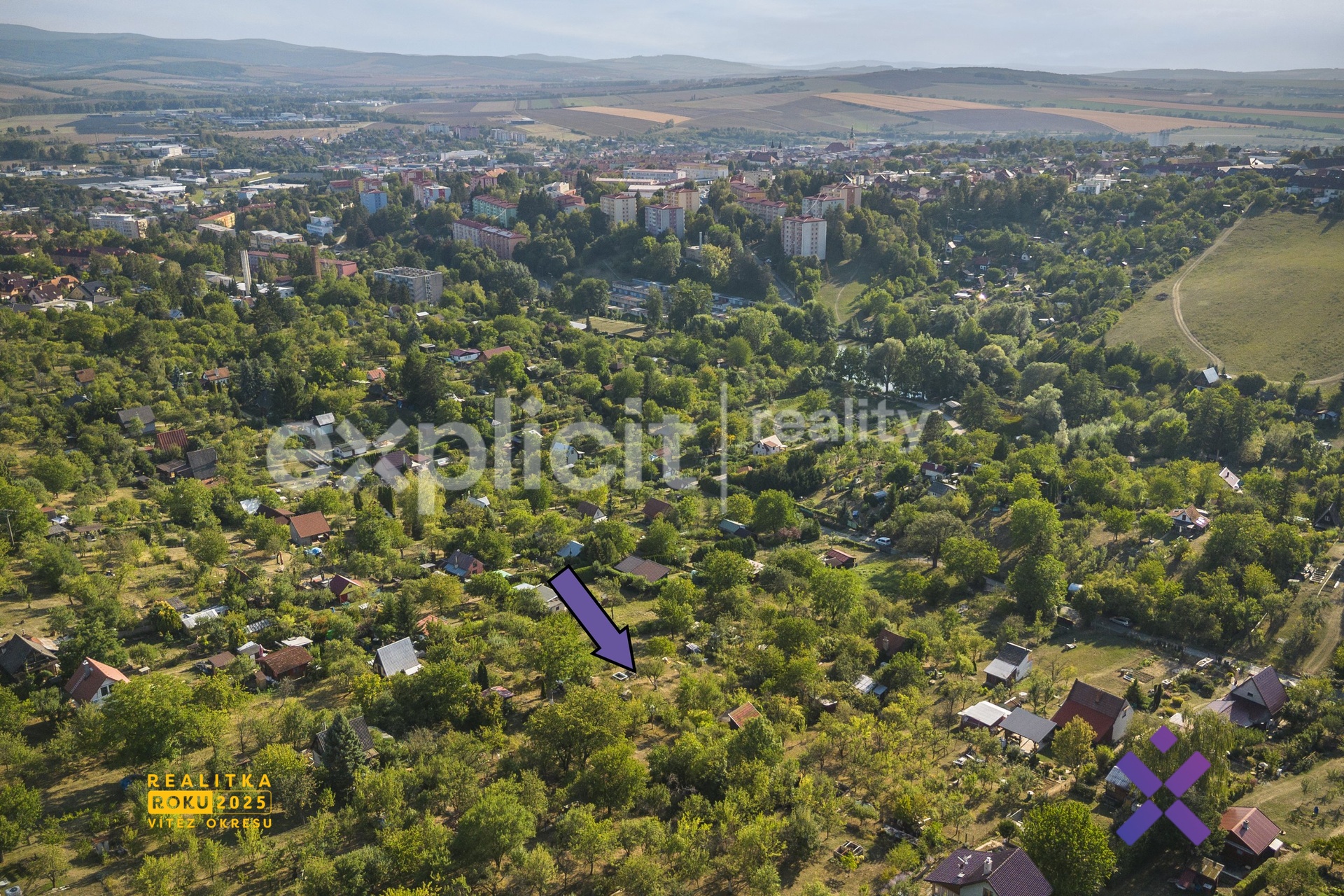 Prodej pozemku 402 m&sup2; - Vinohrady, Uherský Br