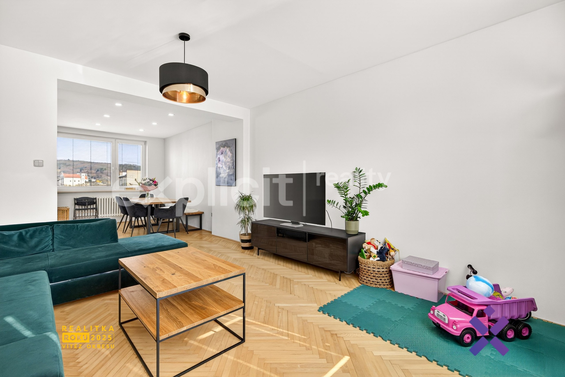 Prodej bytu 3+1 84 m&sup2; - Bezručova čtvrť, Bojk