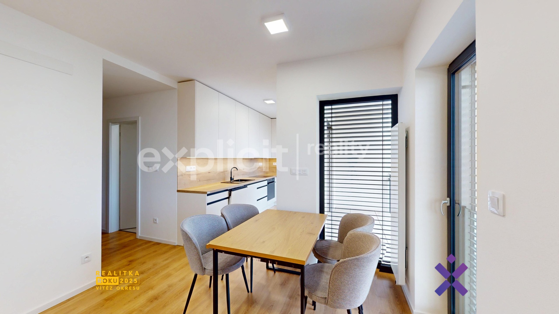 Pronájem bytu 2+kk 52 m&sup2; - Tyršovo nábřeží, Zlín