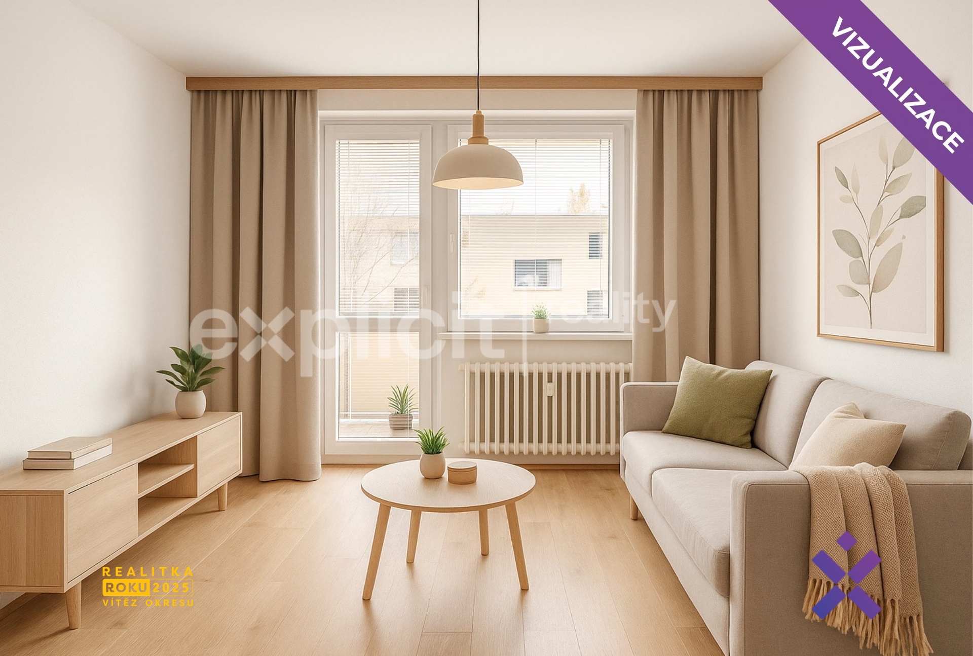 Oby?vaci? pokoj 2 vizualizace