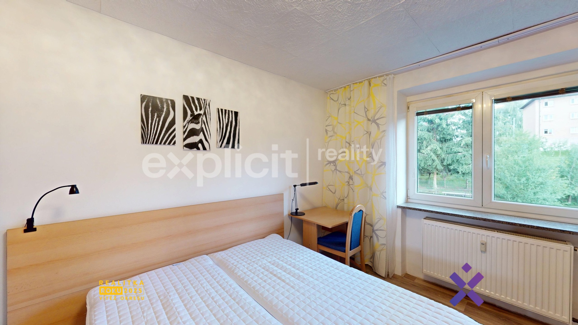 Pronájem bytu 2+1 56 m&sup2; - třída Tomáše Bati, Zlín