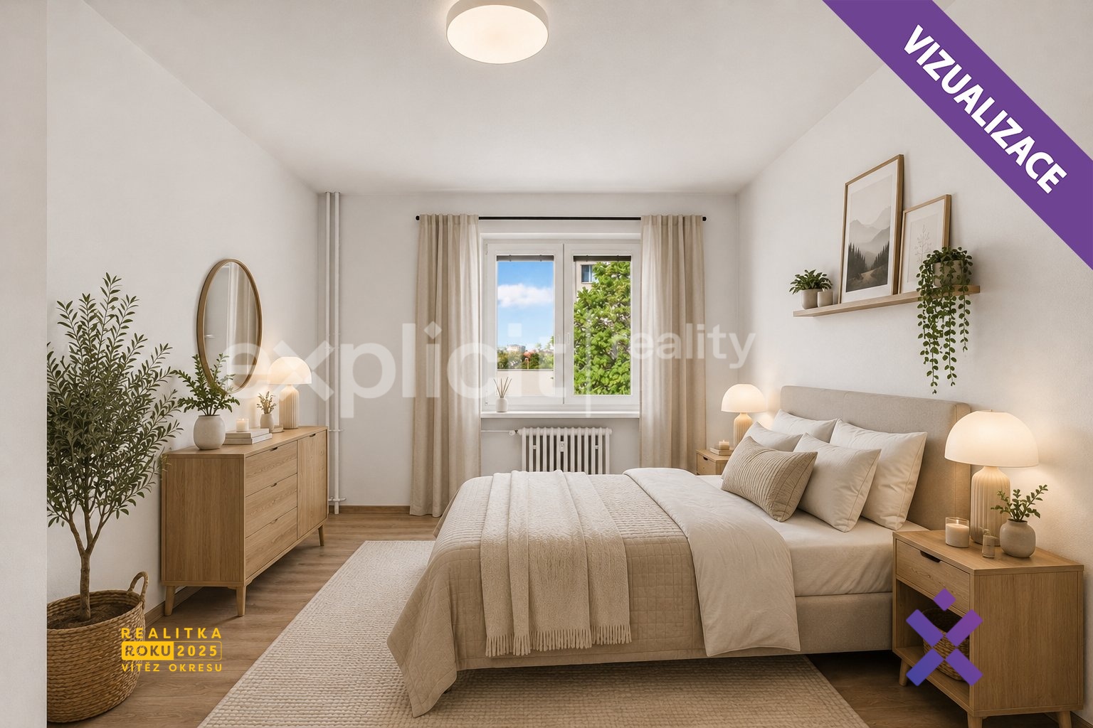 Prodej bytu 2+1 s garáží, 54 m&sup2; - Krapkova, P