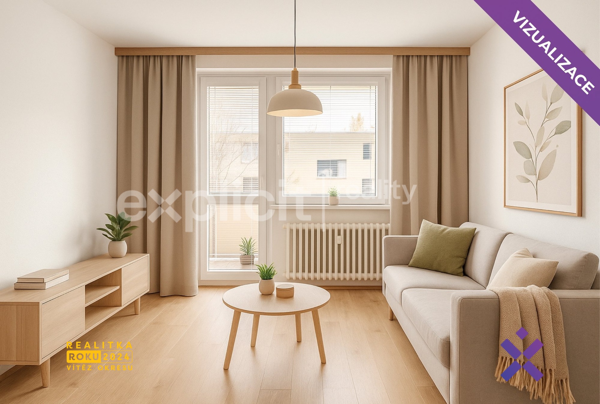 Oby?vaci? pokoj 2 vizualizace