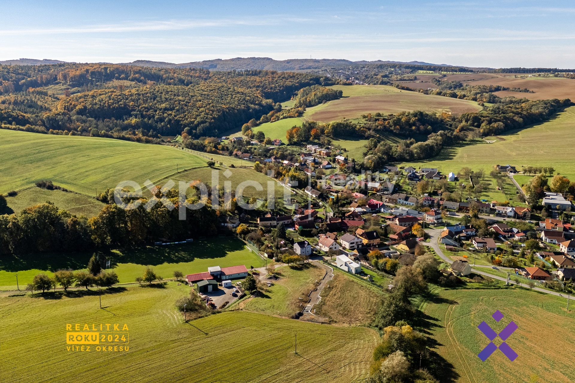 Prodej pozemků Lubná u Kroměříže