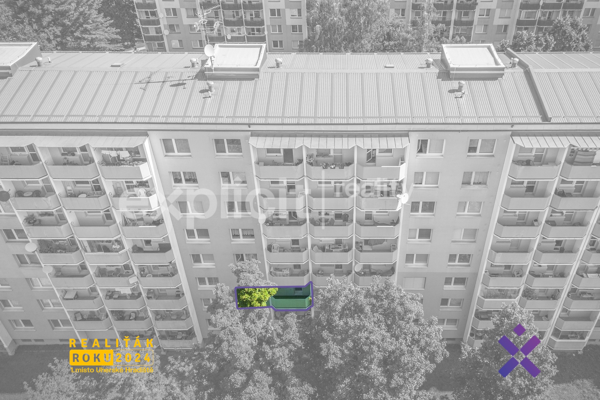 Prodej bytu 1+1 38 m2, Uherske Hradiste - okres Uh