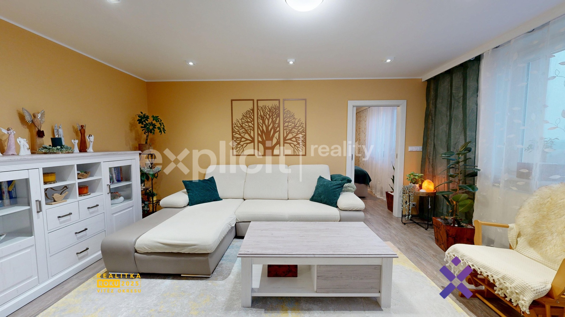 Pronájem bytu 3+1, 95 m&sup2; - ul. Družstevní, Kvasice