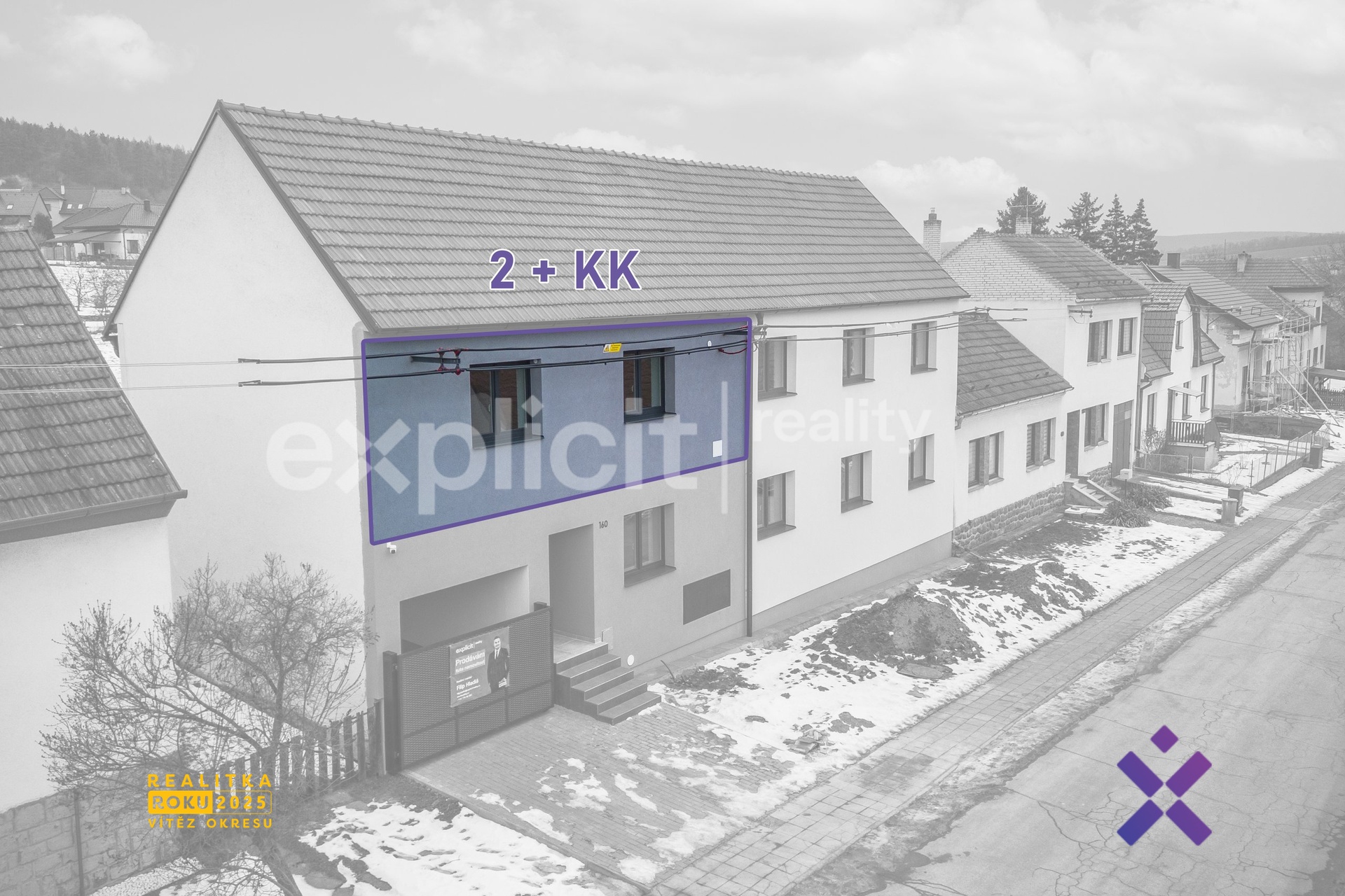Prodej bytu 2+kk 71 m2, Nezdenice, okres Uherske H