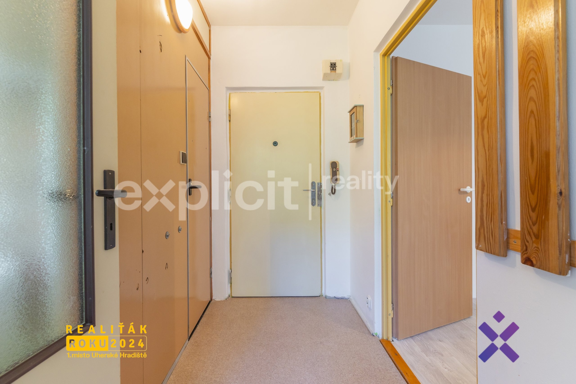 Prodej bytu 1+1 38 m2, Uherske Hradiste - okres Uh
